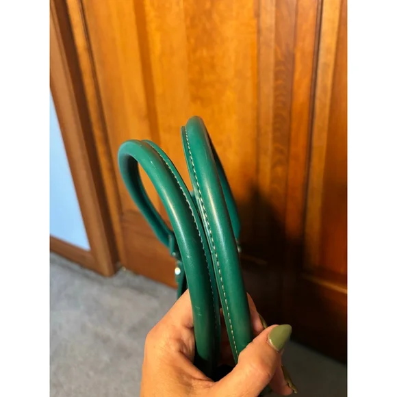 Wilsons Leather All-in-One Tote Satchel Shoulder Bag Structured Emerald Green
OS - Picture 12 of 12